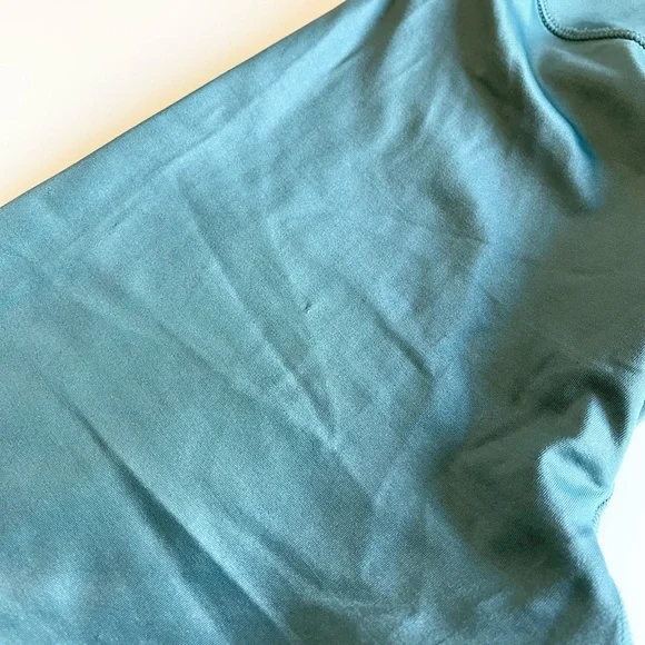 Alo Yoga Legging 7/8 High-Waist in Teal Blue Size Large - Picture 8 of 12